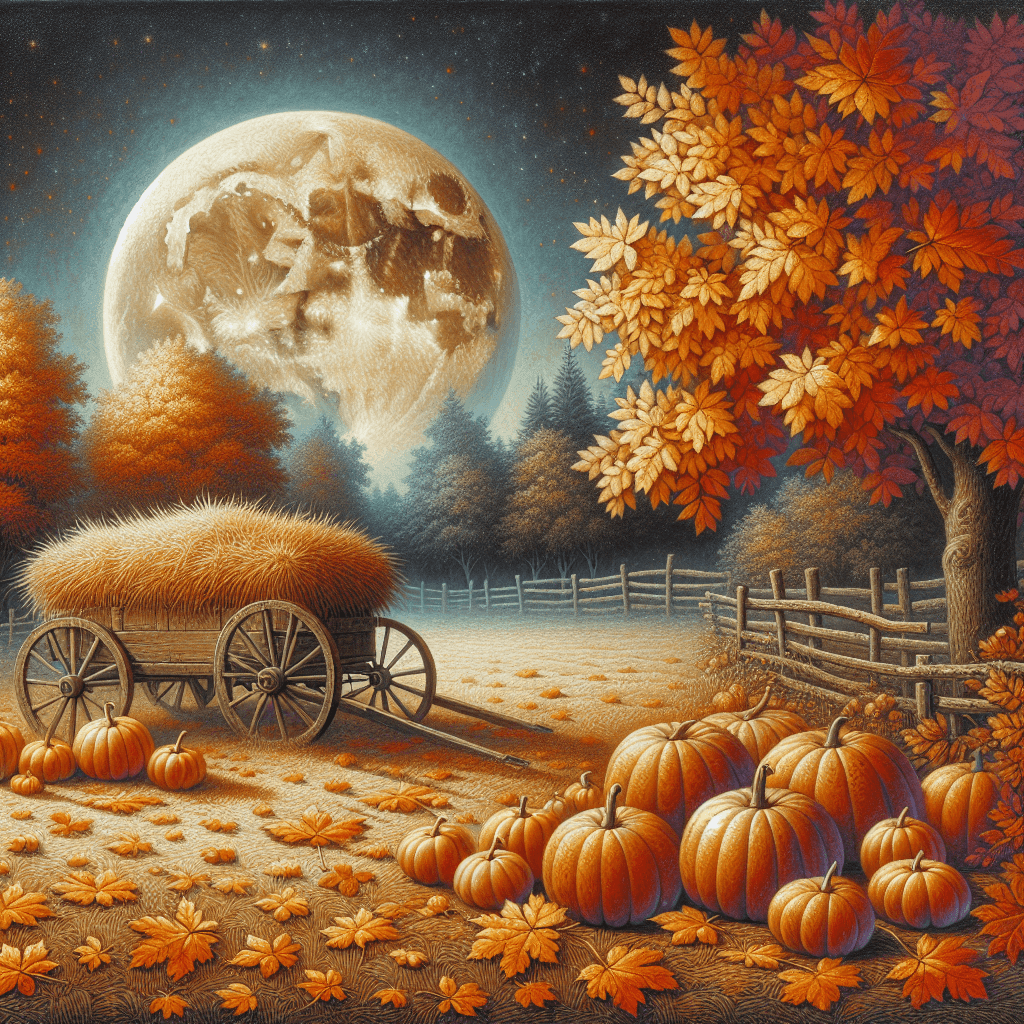 Harvest Moon Hayride - DIY Painting By Numbers Kit – Artistry Rack