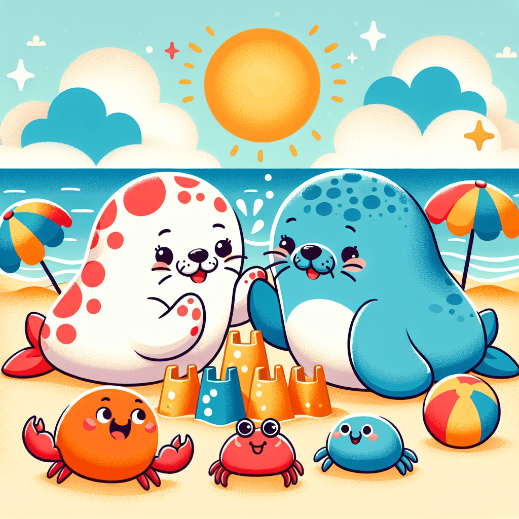 Bouncy Beach Party Paint By Numbers