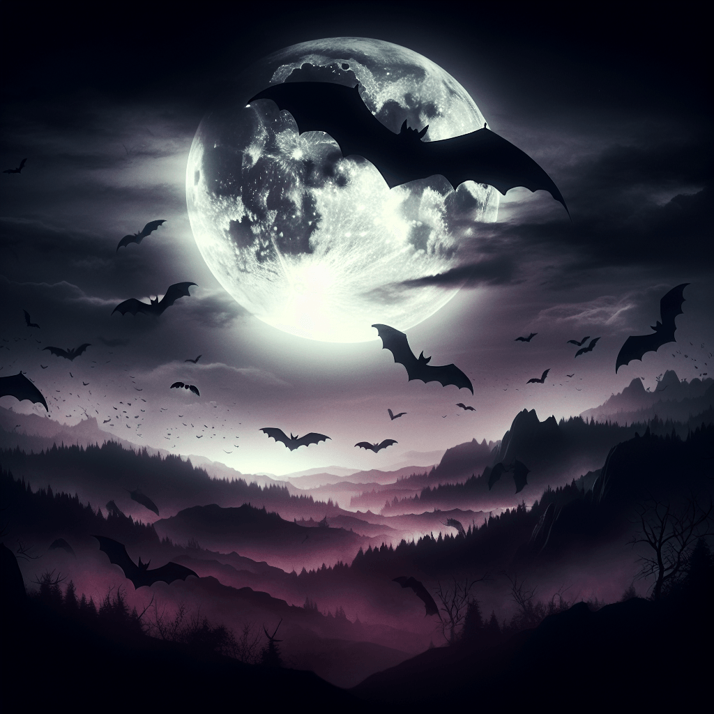 Halloween Nightscape Painting Number Kit