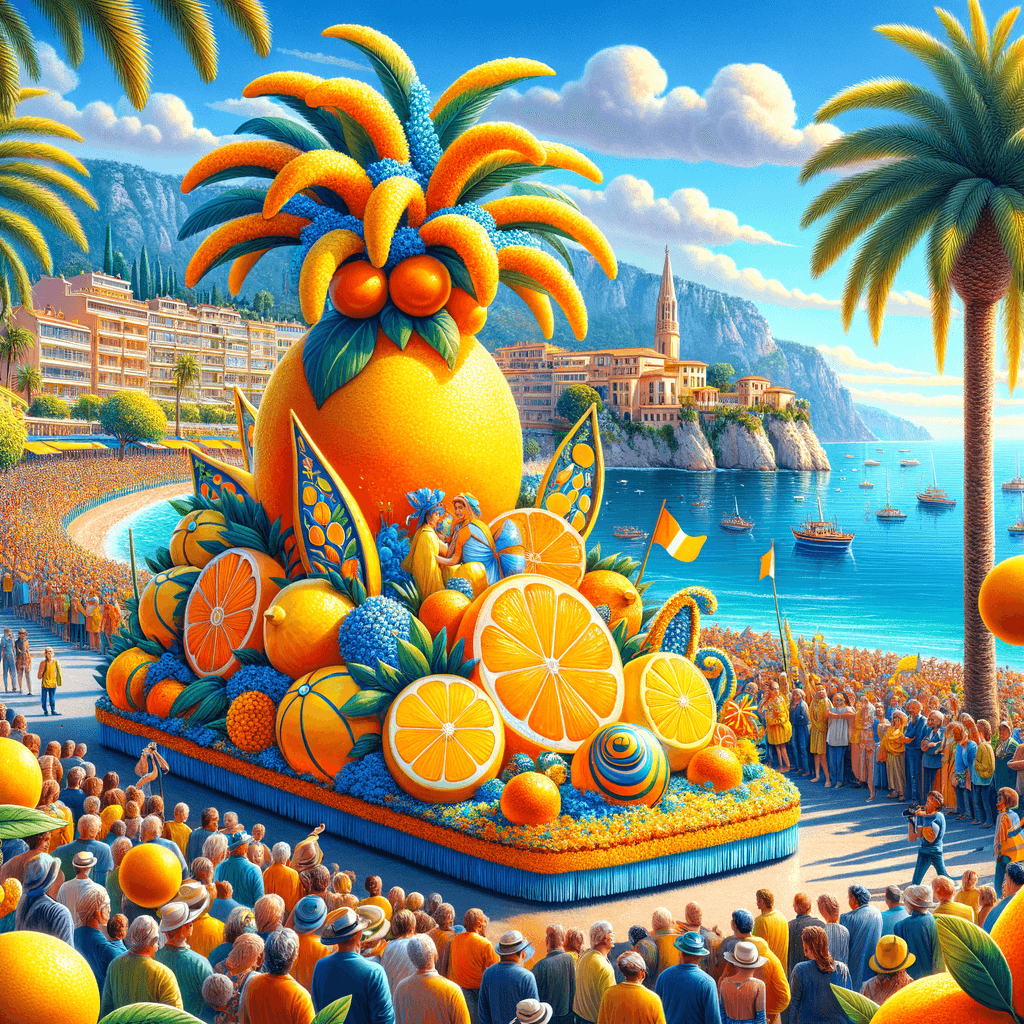 Lemon Festival - Menton Paint By Numbers