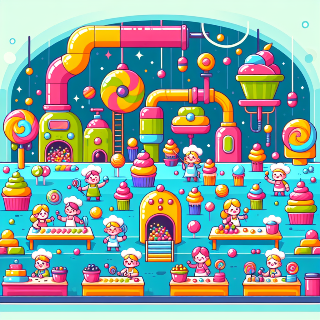 Sweet Treat Factory Numbered Painting Kits