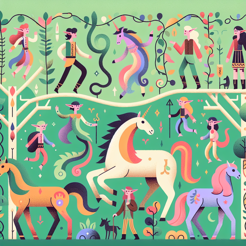 Mystic Forest Tales Paint By Color