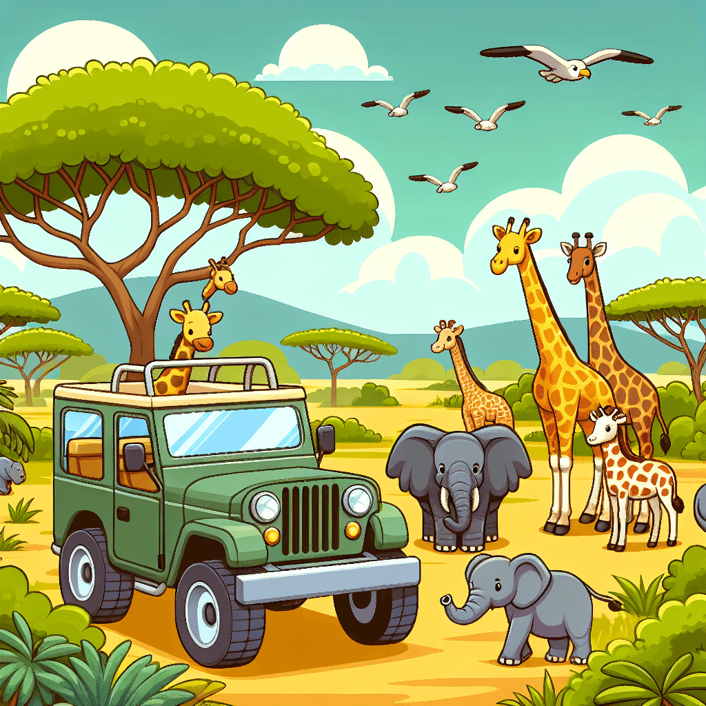 Wildlife Safari Discovery Paint By Numbers Art