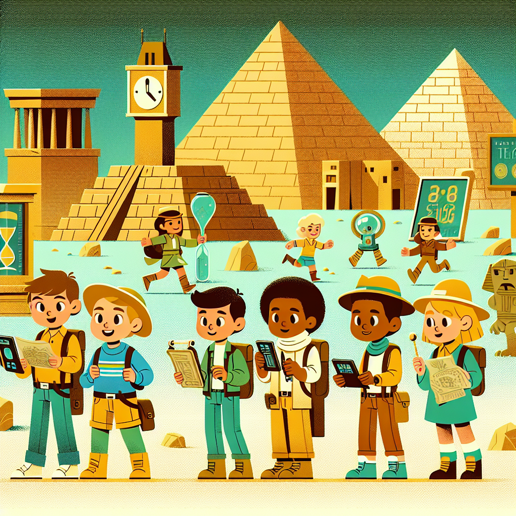 Time Travel Treasure Hunt Painting Number Kit