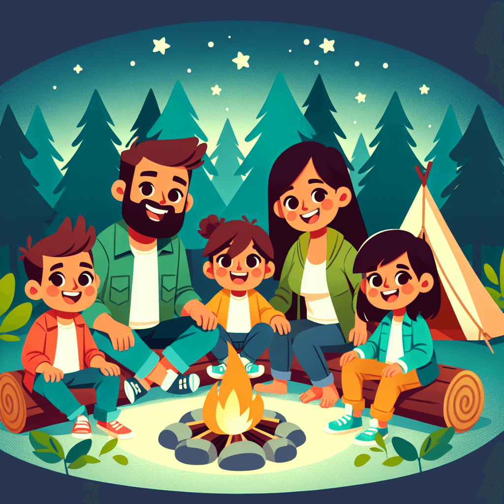 Joyful Camping Expedition DIY Paint By Numbers