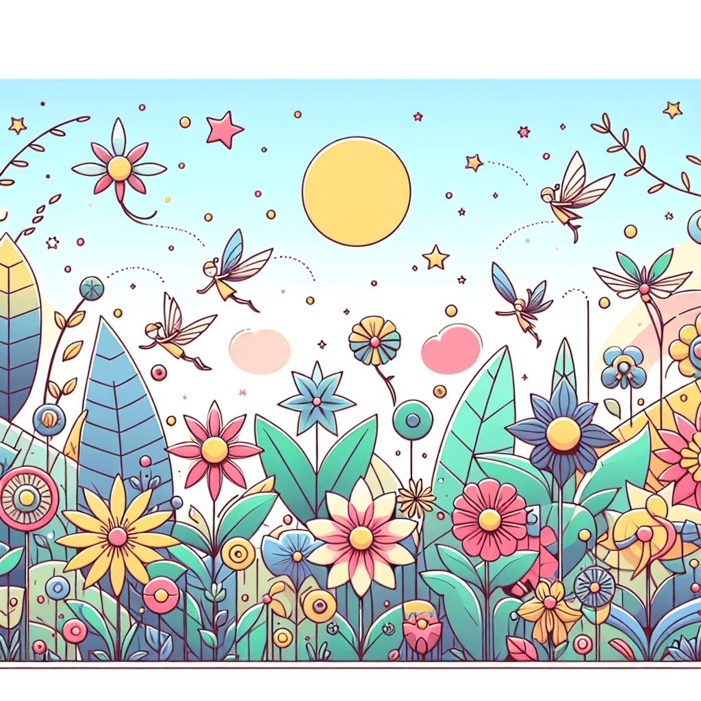 Garden Fairyland Paint By Number