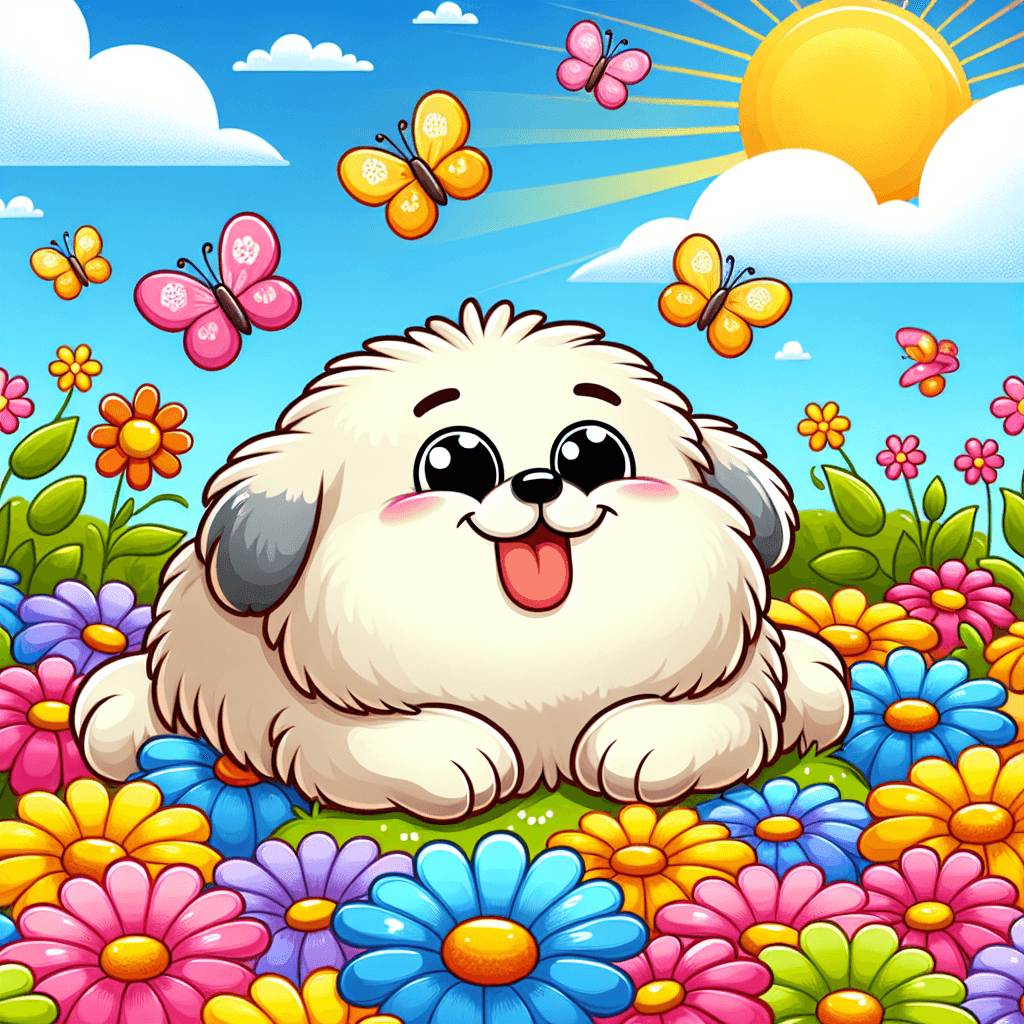 Daisy The Dreaming Dog Numbered Painting Kits