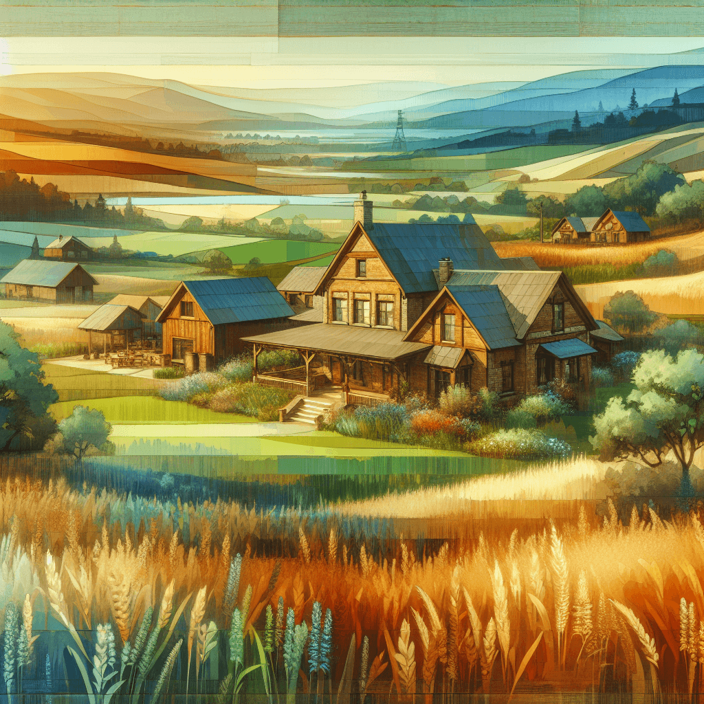 Charming Country Inn Paint By Numbers Kits