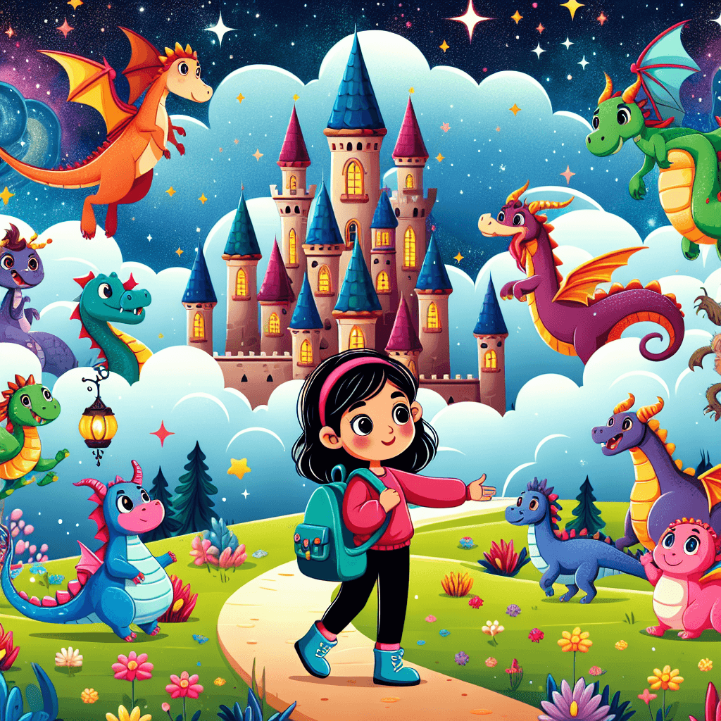 Fairy Tale Fantasy Land Paint By Color