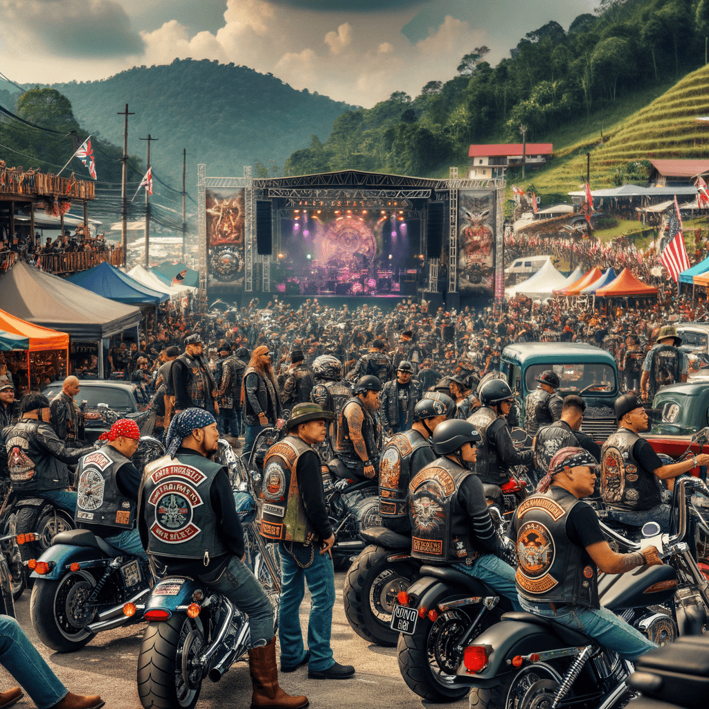 Harley Davidson Festival Numbered Painting Kits