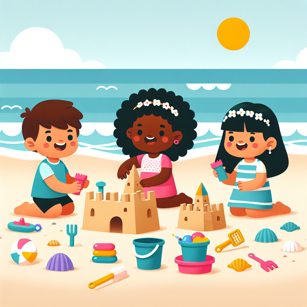 Sunny Sandcastle Soiree Paint By Number