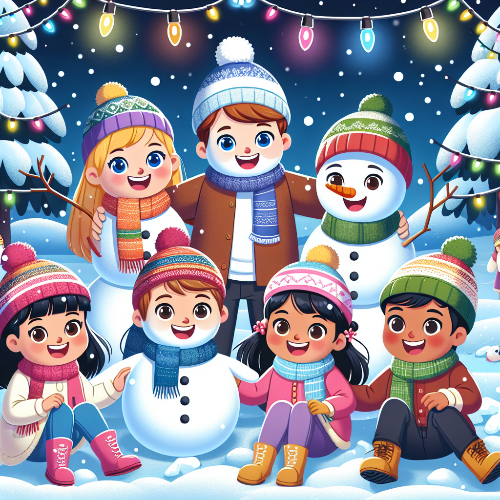 Winter Wonderland Party Paint By Number