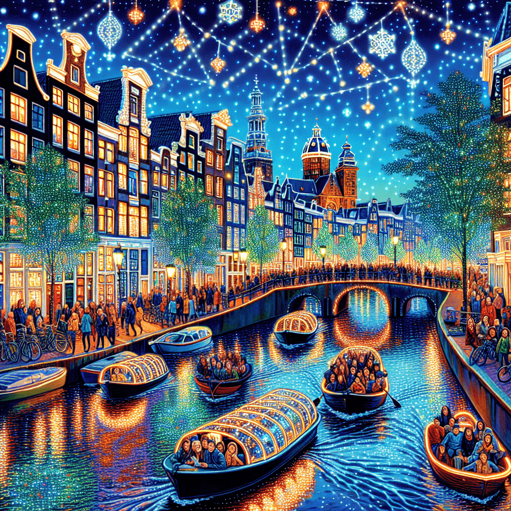 Festival Of The Lights - Amsterdam, Netherlands Paint By Numbers Kits