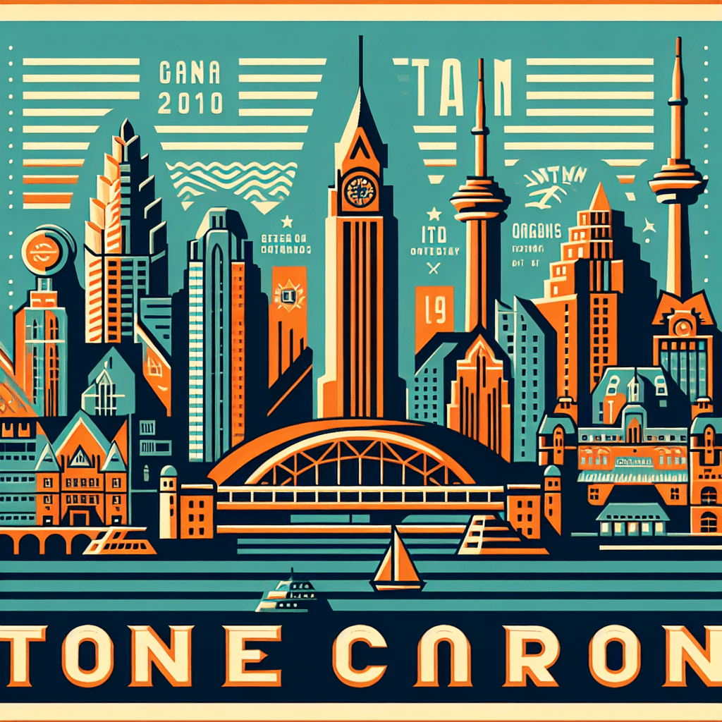 Retro Travel Poster Painting Number Kit