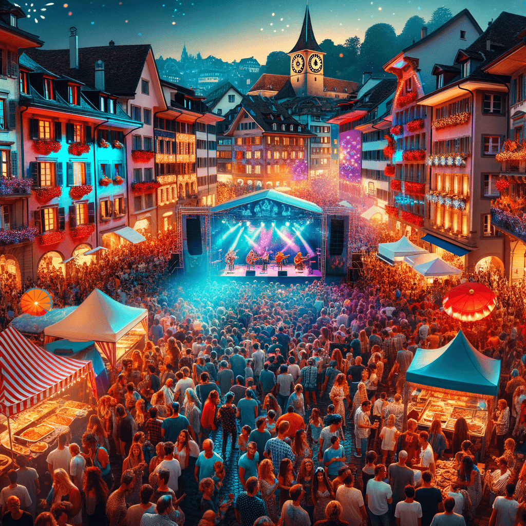 Zürich Fest - DIY Painting By Numbers Kit - Artistry Rack