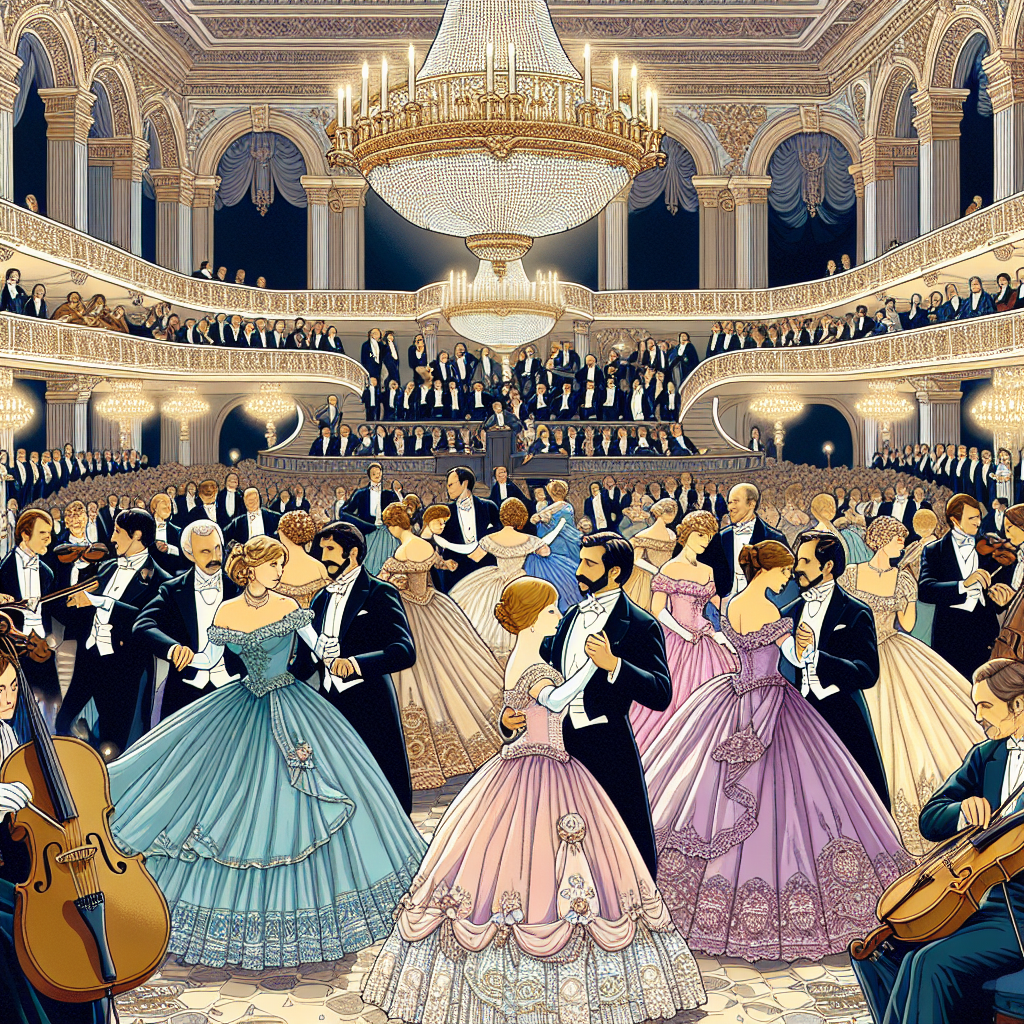 Waltz Ball - Austria Painting By Numbers Kit