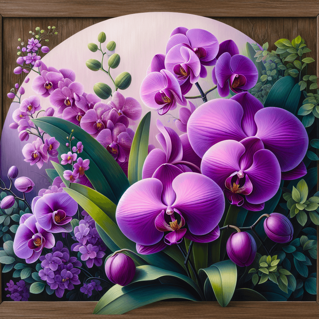 Radiant Orchid Dream Numbered Painting Kits