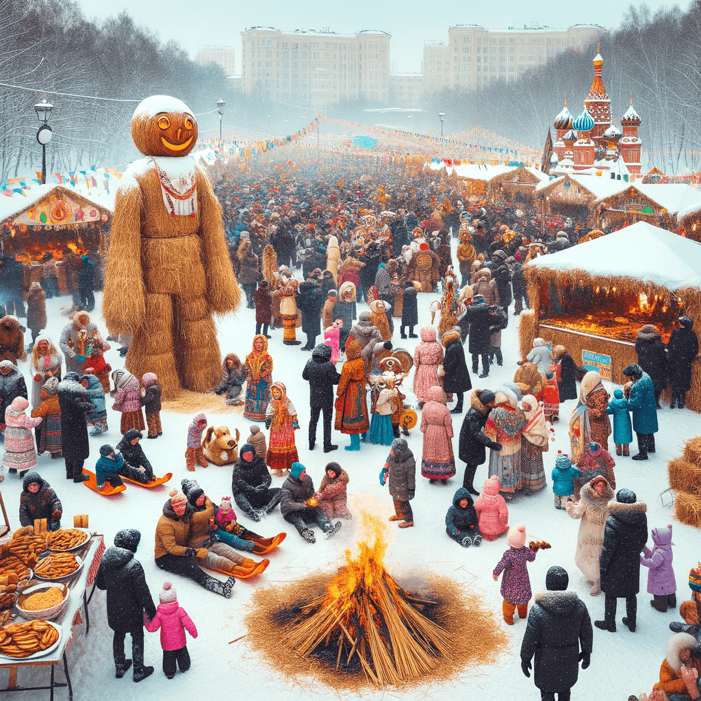 Maslenitsa - Moscow, Russia Paint By Number