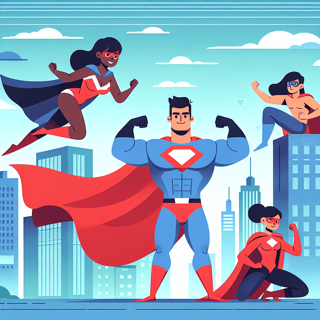 Mighty Superhero Squad Paint By Number