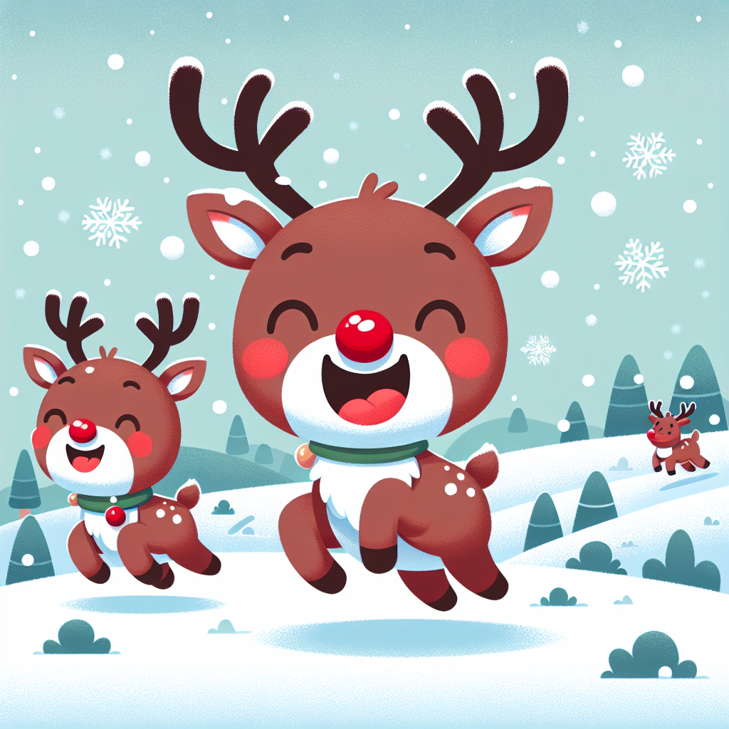 Merry Reindeer Games Paint By Numbers Kits