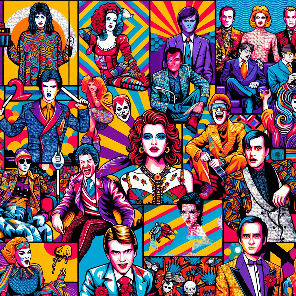 Retro Pop Culture Explosion Paint By Numbers