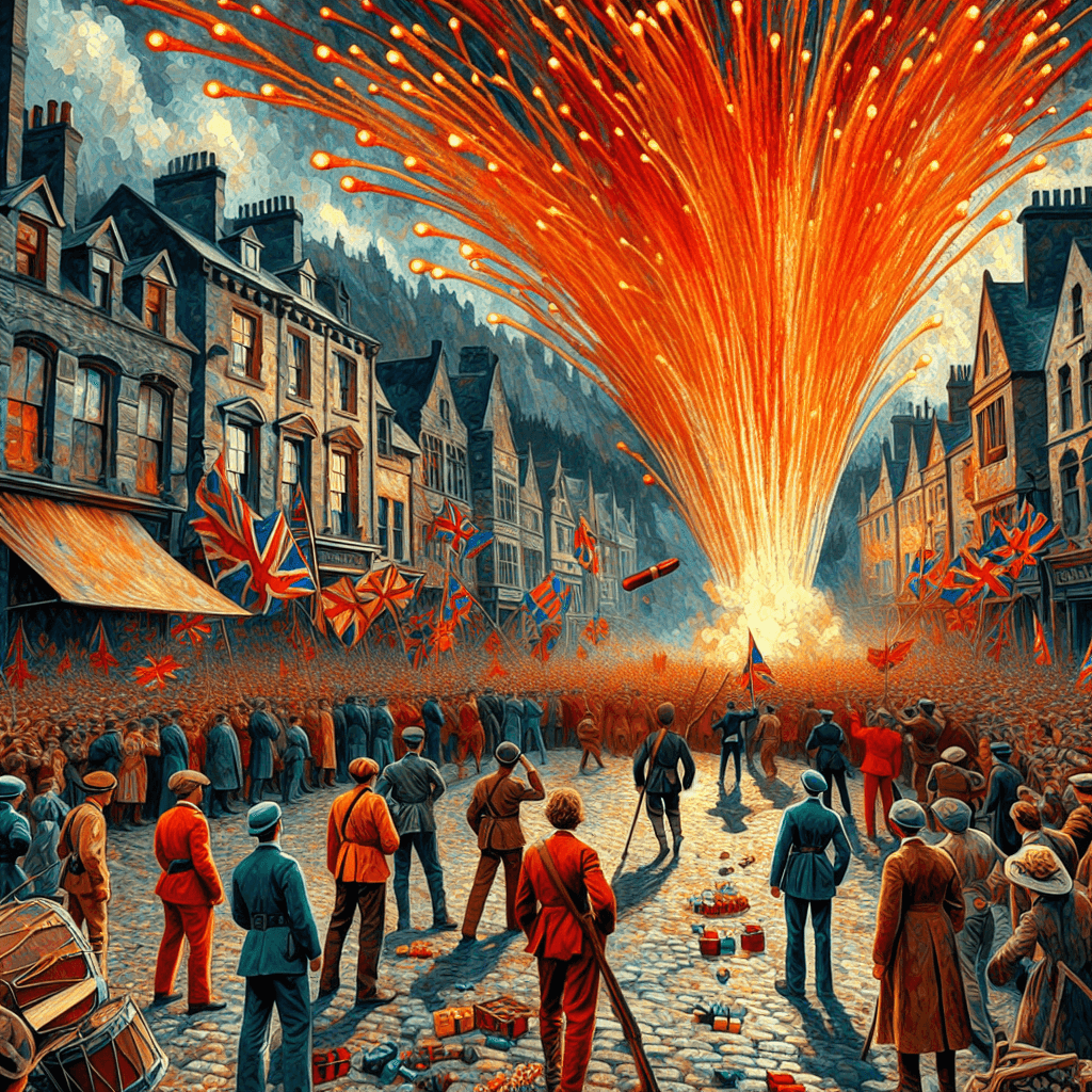 Battle Of The Oranges - Ivrea, Italy DIY Paint By Numbers