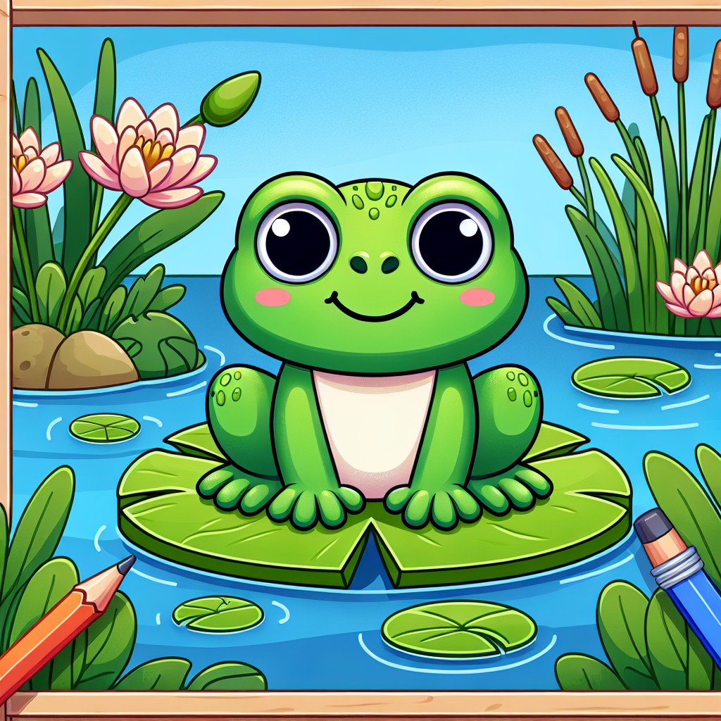 Froggy Adventures Paint By Numbers