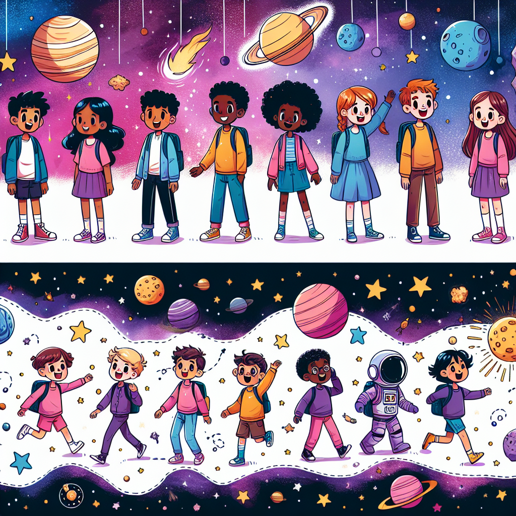 Cosmic Adventure Trail Painting Number Kit