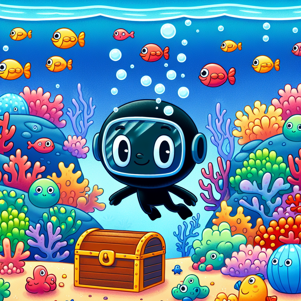 Undersea Treasure Adventure Painting By Numbers Kit