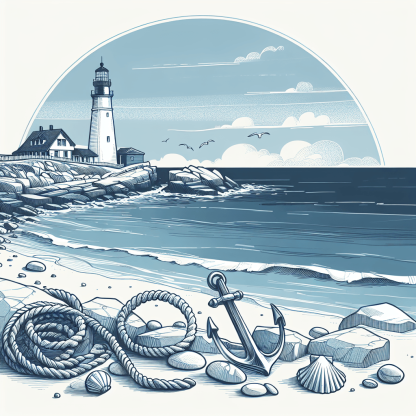 Lighthouse's Guiding Light Painting By Numbers Kit