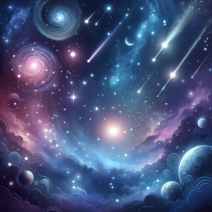 Astral Dreamscape DIY Paint By Numbers
