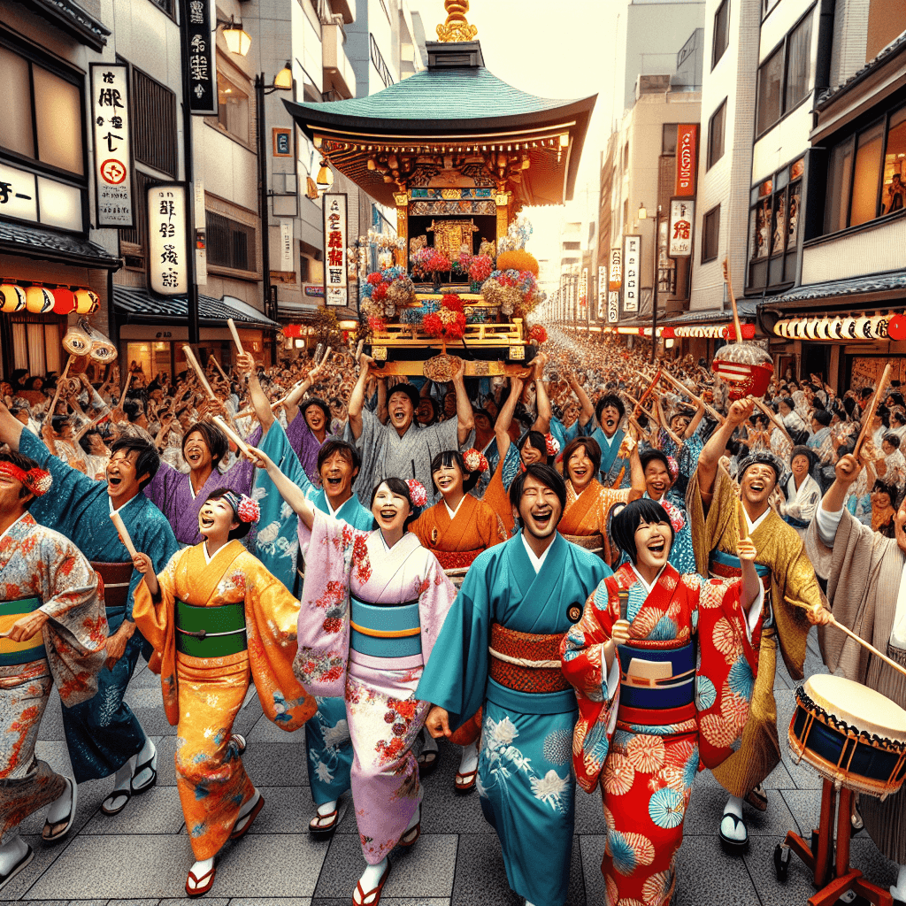 Matsuri - Japan Painting Number Kit