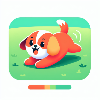 Energetic Puppy Paint By Numbers Art