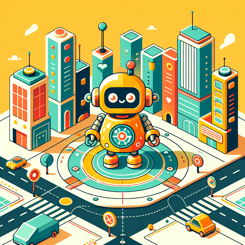 Robot City Innovators Paint By Numbers Art