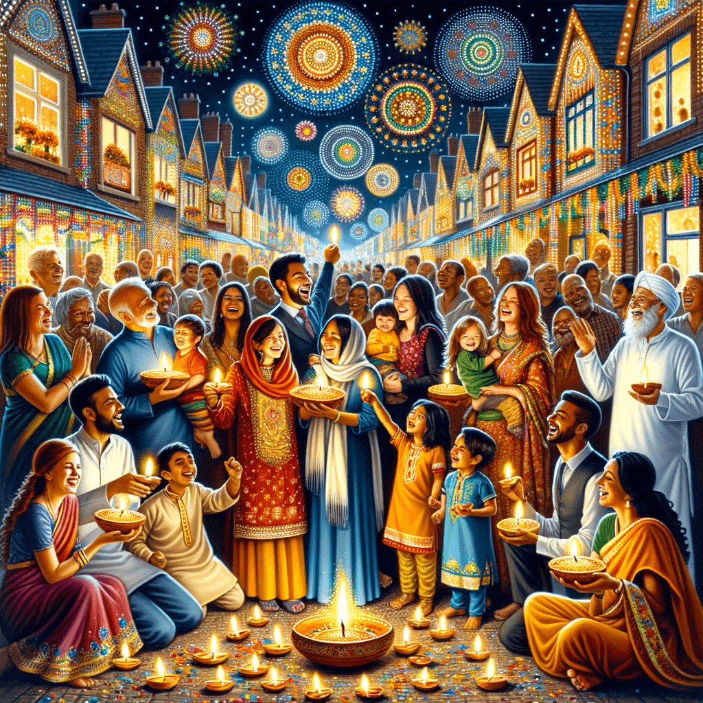 The Festival Of Lights (Diwali) Paint By Number