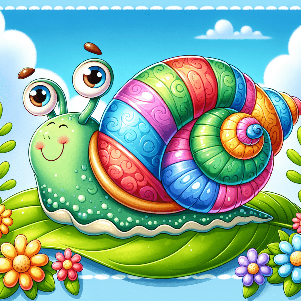 Charming Garden Snail Paint By Numbers