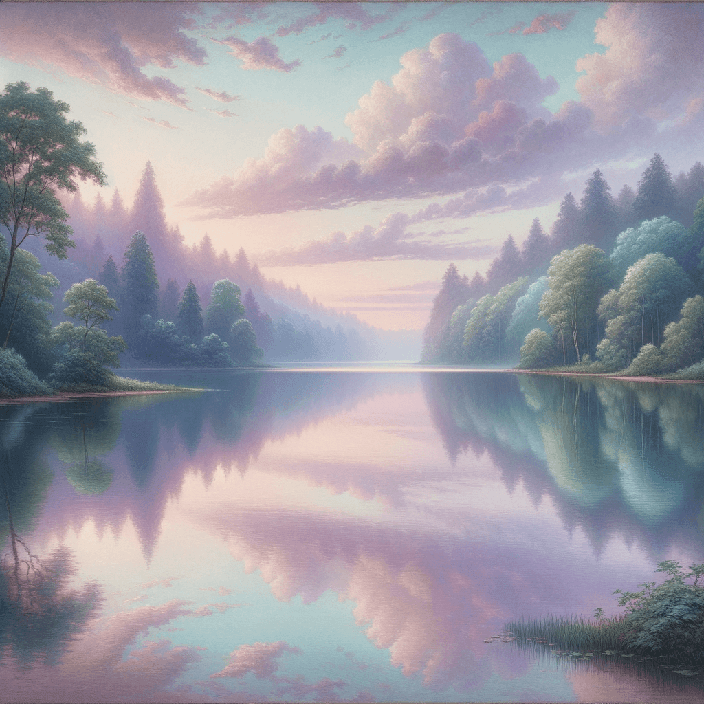 Mystic Lake DIY Paint By Numbers