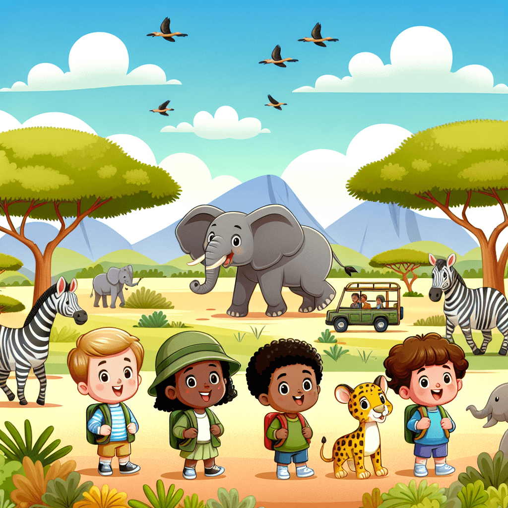 Wild Safari Discovery Painting By Numbers Kit