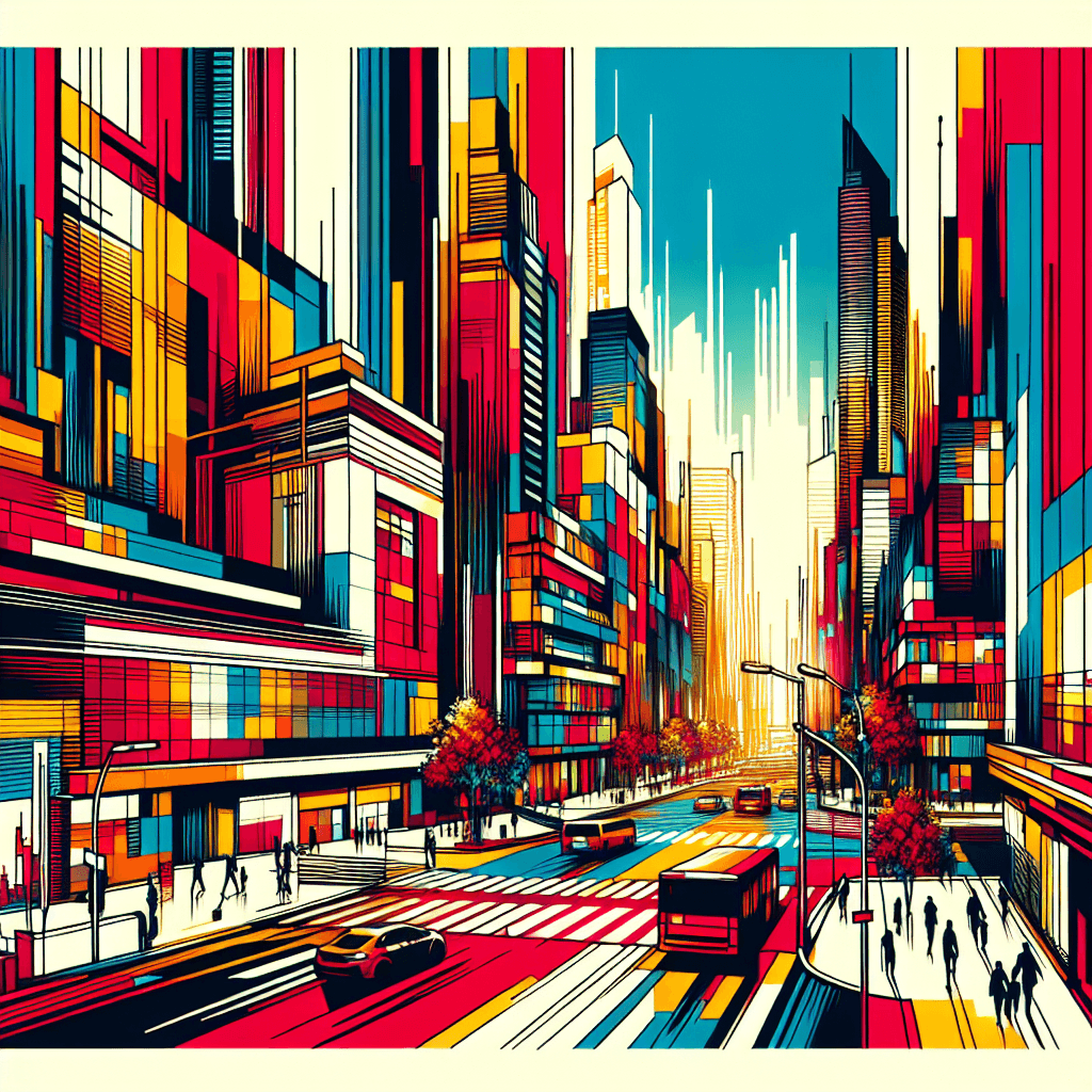 Retro Urban Adventure Paint By Numbers