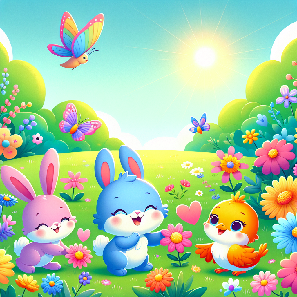 Charming Animal Garden Numbered Painting Kits