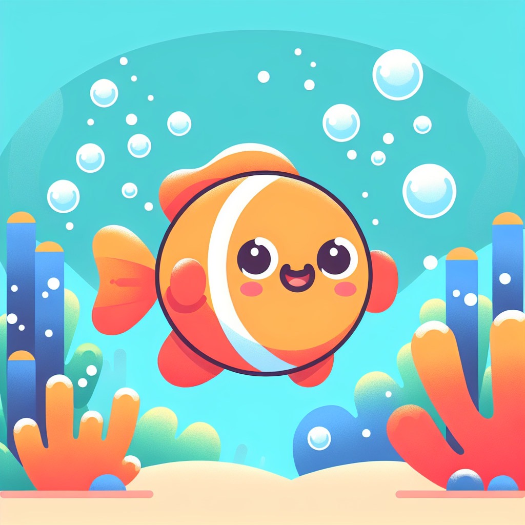 Happy Fish Painting By Numbers Kit