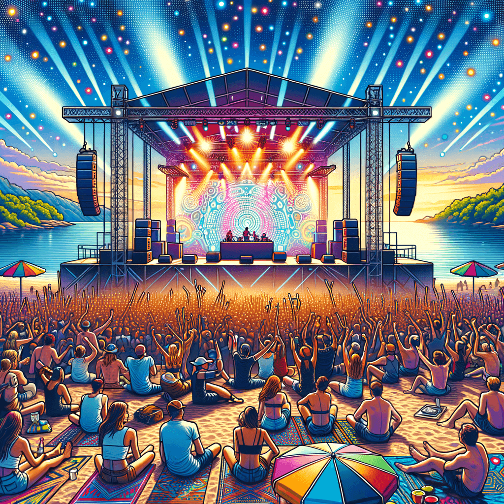 Sunburn Festival - Goa, India Paint By Number