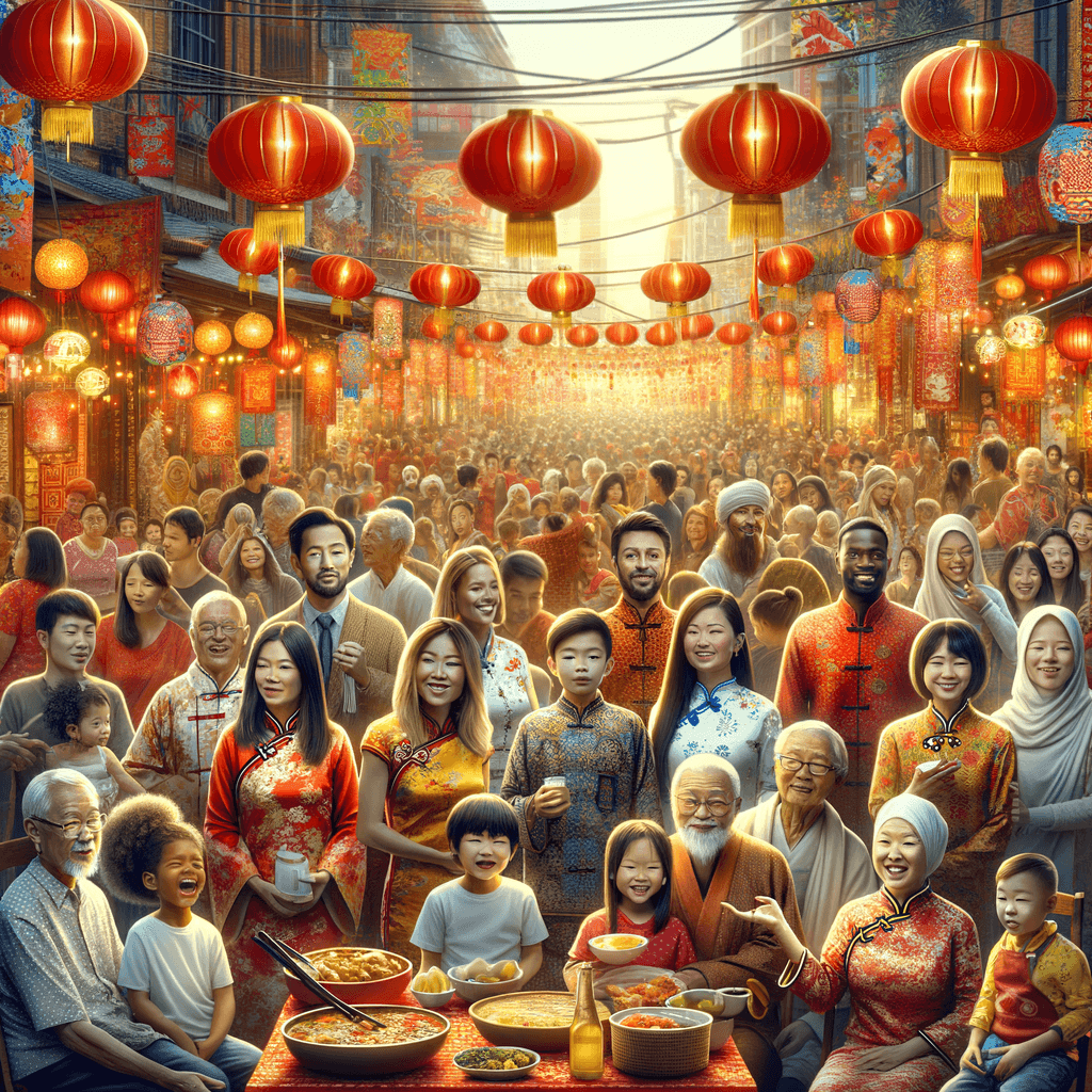 Lunar New Year Festival - Vietnam Numbered Painting Kits