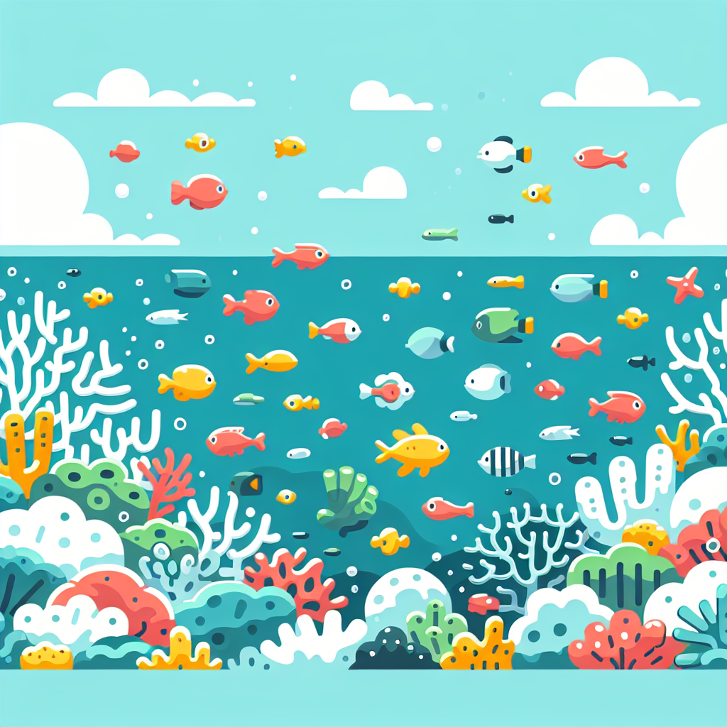 Mystery Of The Coral Reef Number Painting
