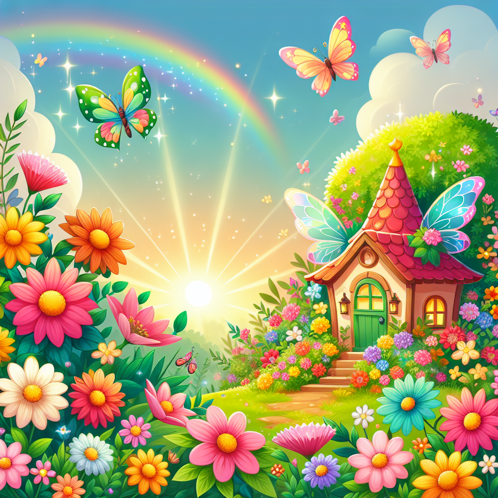 Magical Fairy House Painting By Numbers Kit