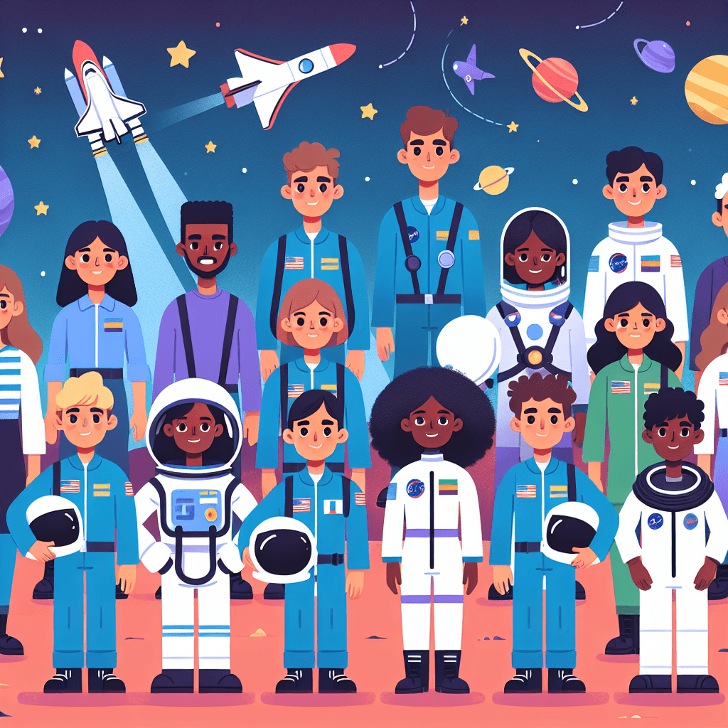 Cosmic Space Camp Painting By Numbers Kit