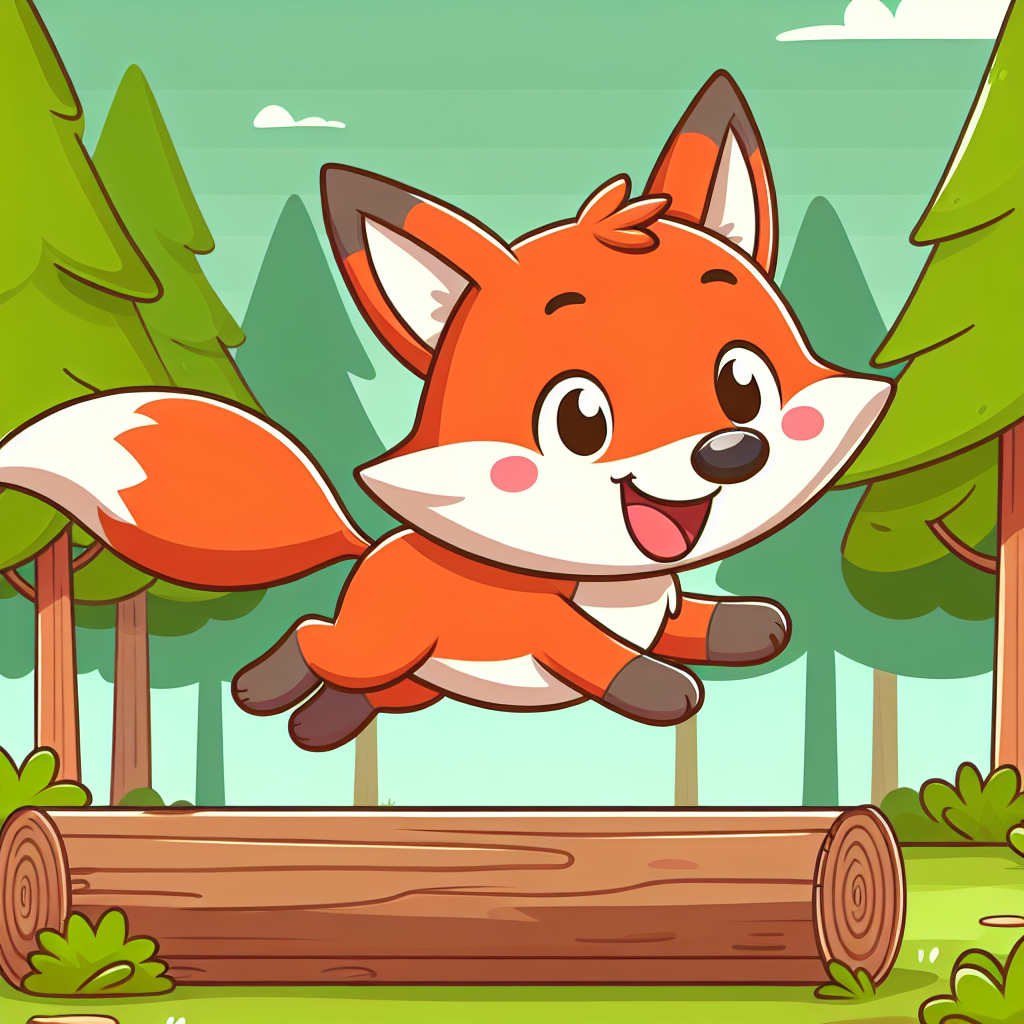 Frolicsome Fox Paint By Number