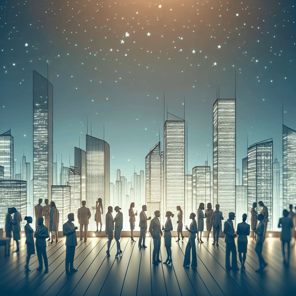 Chic Rooftop Soiree Numbered Painting Kits