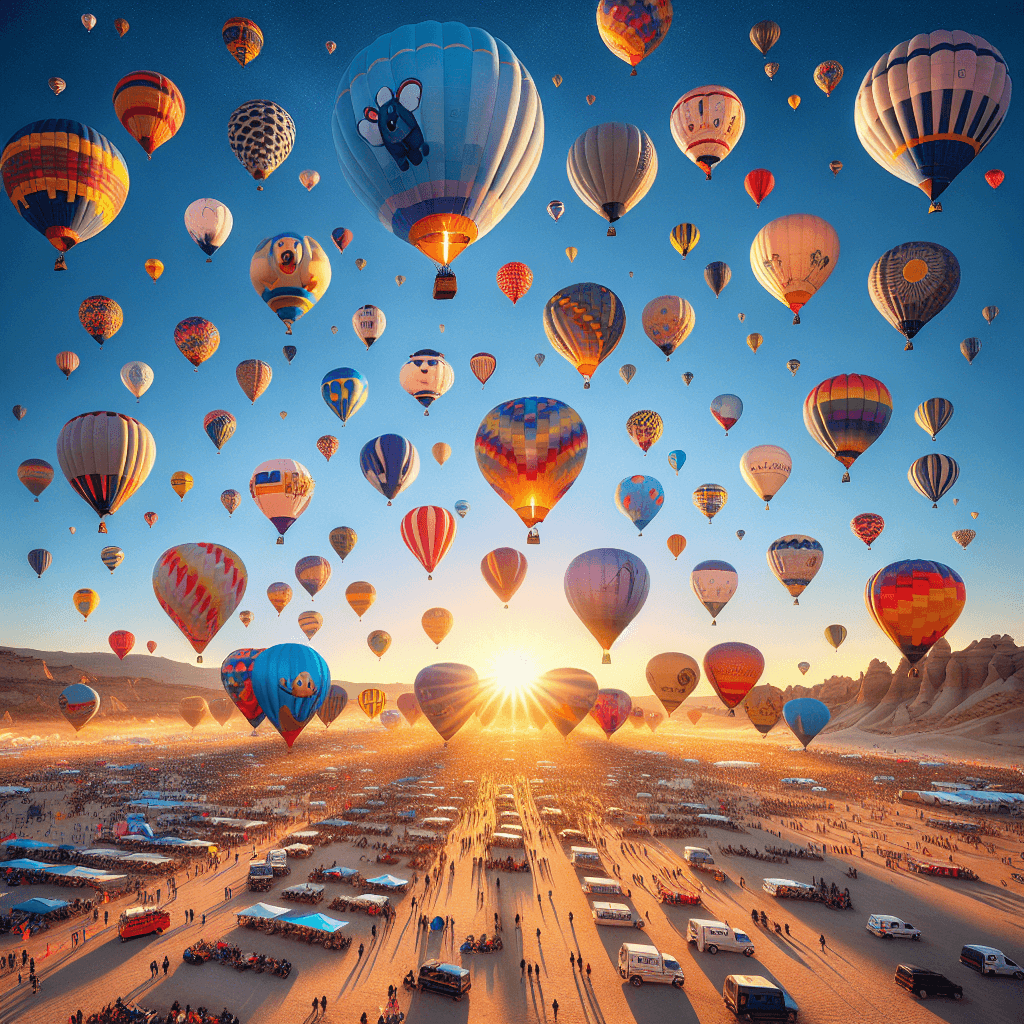 International Balloon Fiesta - Albuquerque, New Mexico, USA Paint By Color