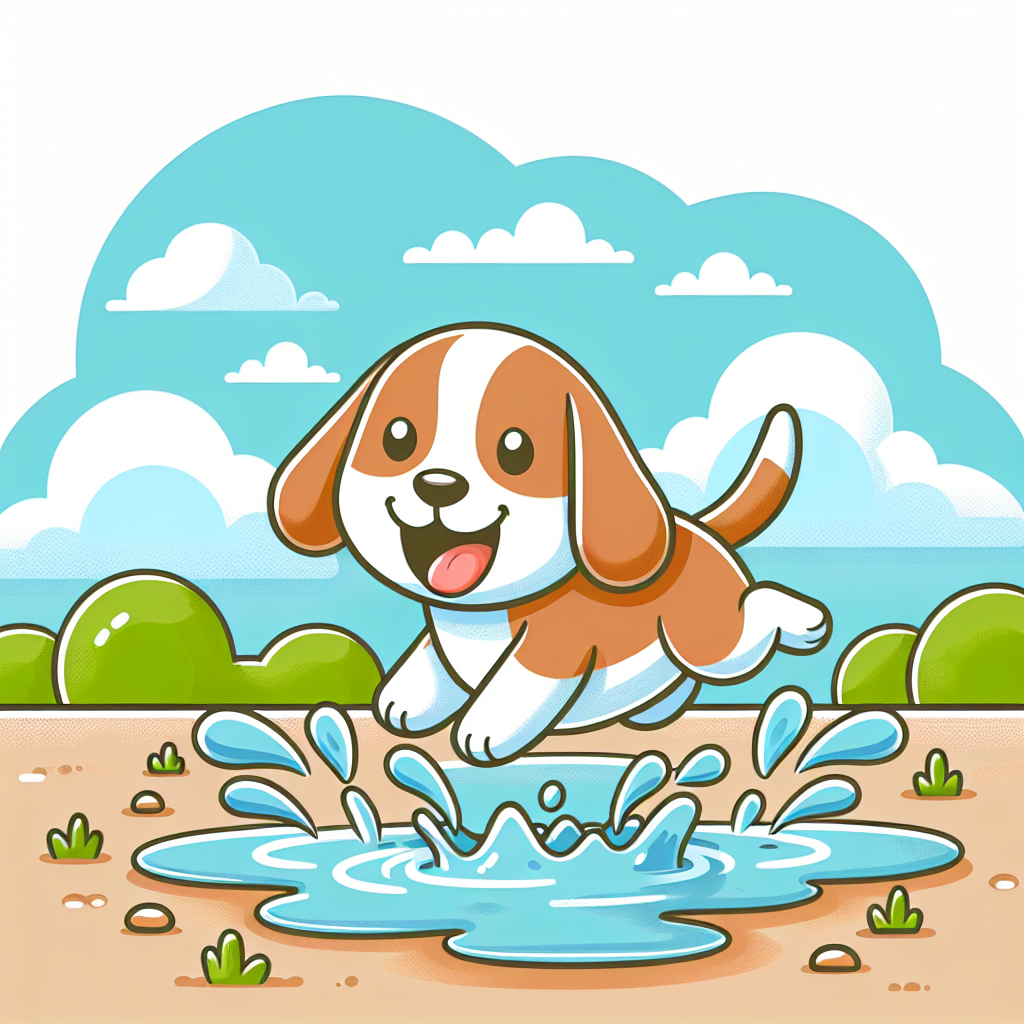 Bubbly Beagle Painting By Numbers Kit